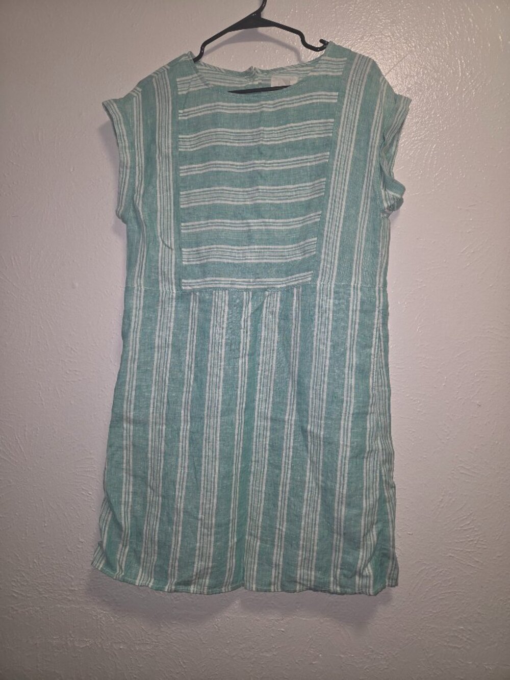 CASLON summer top/skirt button back top